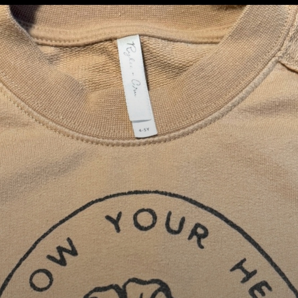 Rylee+cru girls sweater 4-5T - Picture 2 of 2